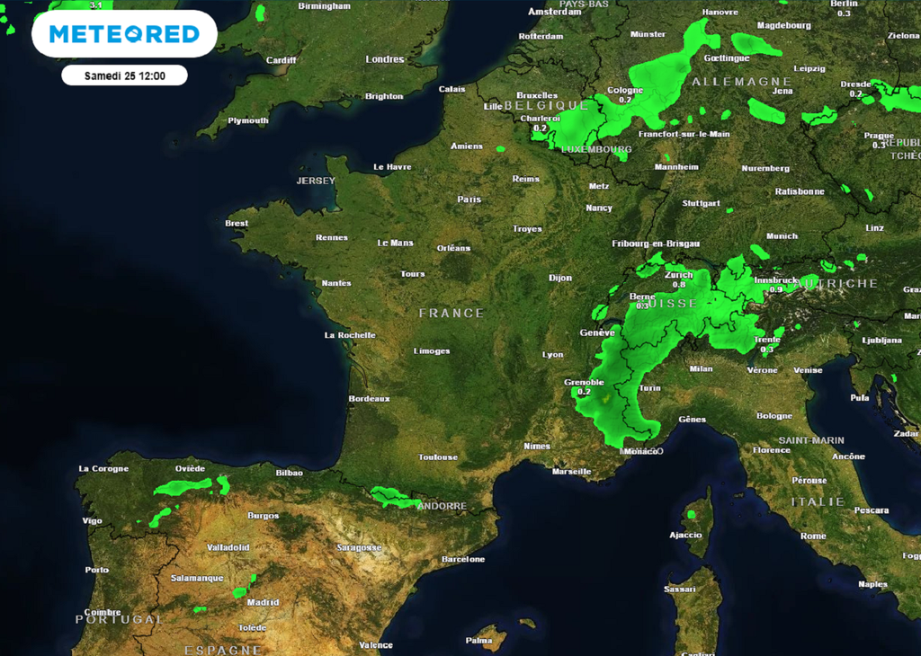 D'ici ce week-end, les quantités de neige attendues en montagne seront faibles voire nulles, notamment sur les Vosges, le Jura et le Massif central. D'ici ce week-end, les quantités de neige attendues en montagne seront faibles voire nulles, notamment sur les Vosges, le Jura et le Massif central.