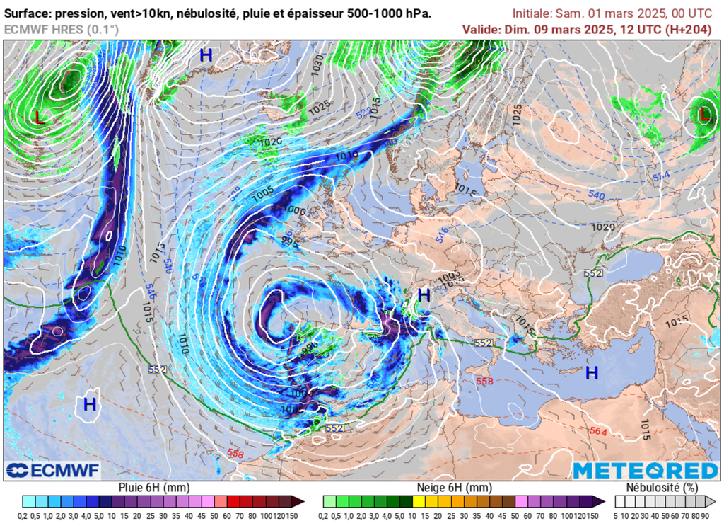 Instabilité qui pourrait aller jusqu'à l'épisode méditerranéen.