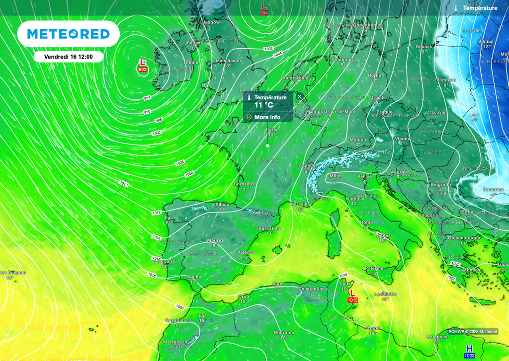 Une douceur encore bien présente pour ces prochains jours.