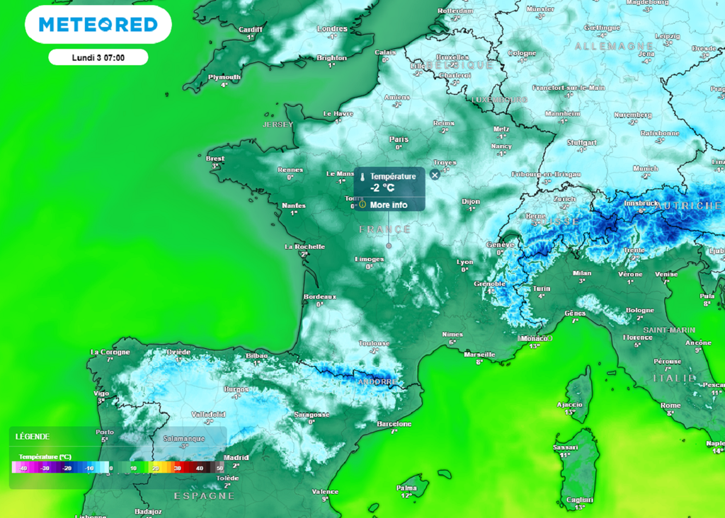 Qui dit ciel dégagé, dit gelées... Elles seront de retour ce week-end dans le nord et l'est du pays.