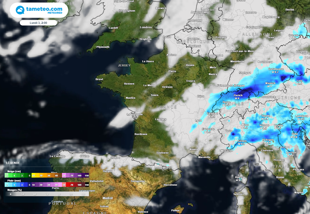 Un temps de plus en plus ensoleillé s'installera en début de semaine prochaine par l'ouest du pays... Un temps de plus en plus ensoleillé s'installera en début de semaine prochaine par l'ouest du pays...