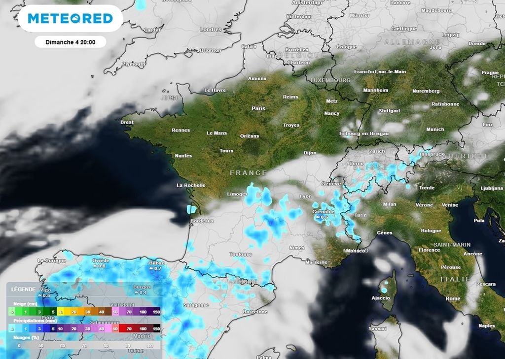 Les régions septentrionales seront favorisées avec un ciel souvent dégagé.