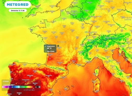 Retour de la chaleur en fin de semaine : plus de 30&deg;C annonc&eacute;s, qui sera concern&eacute; ?