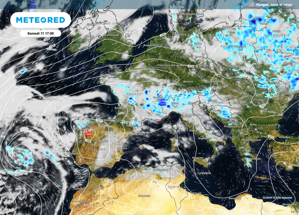Orages possibles dans le centre-est et sud-est samedi. Prudence (localement dès vendredi). Orages possibles dans le centre-est et sud-est samedi. Prudence (localement dès vendredi).