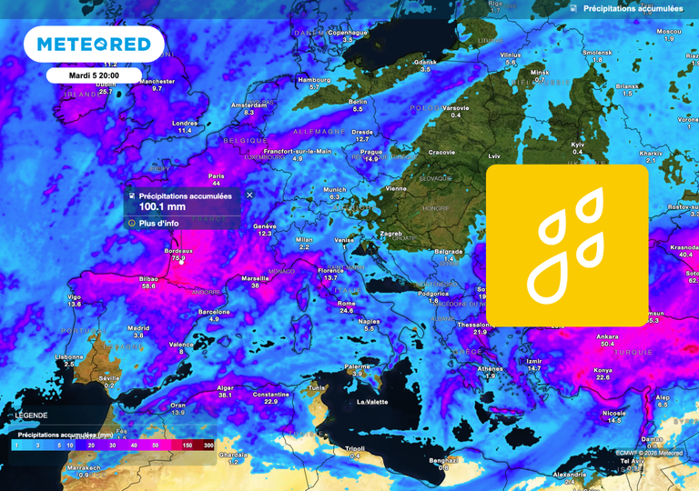 Retour de la pluie et des orages : d'importants cumuls en perspective ?
