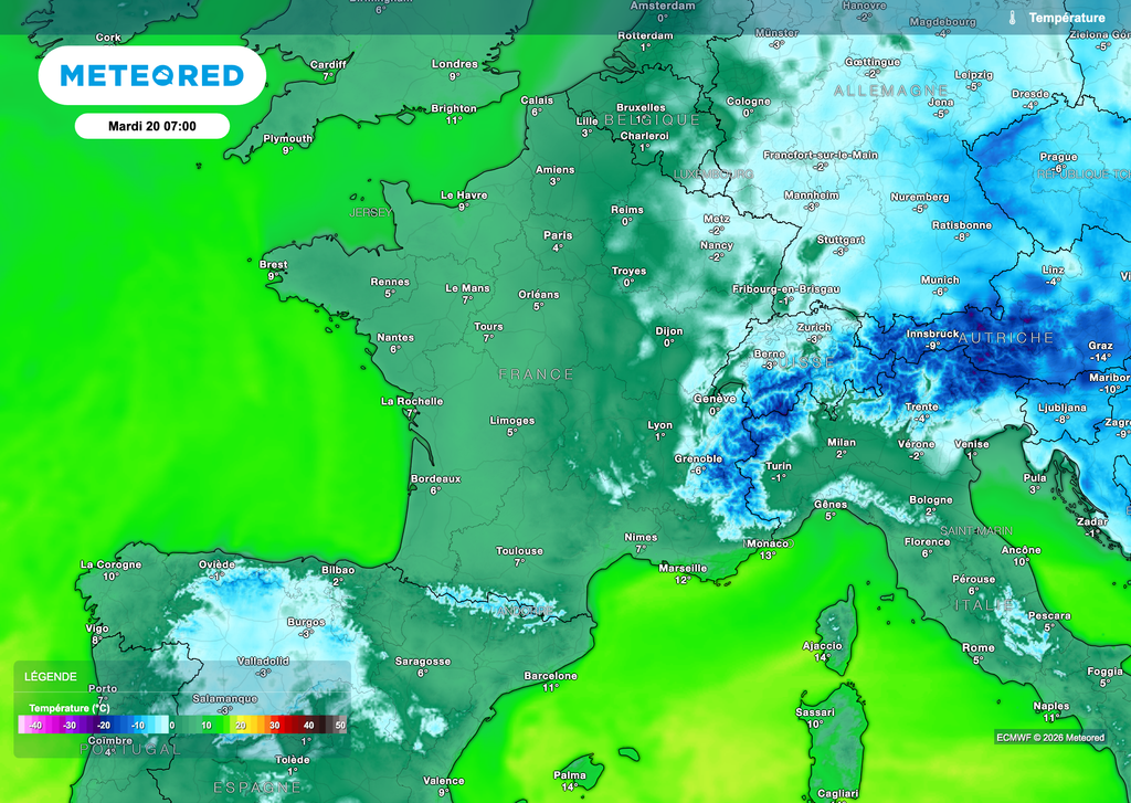 Les gelées matinales se feront plus fréquentes.