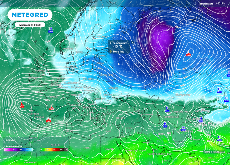 Retour du froid : le "Moscou-Paris" va-t-il vraiment toucher la France la semaine prochaine ?