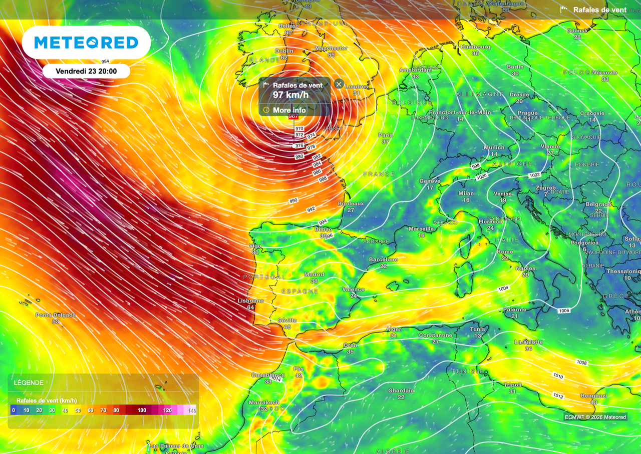 Retour du régime dépressionnaire en France : vers un risque de tempête ? Voici les prévisions et tendances météo