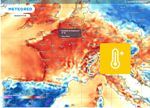 Retour temporaire de la chaleur ce week-end en France : dans quelles r&eacute;gions va-t-on atteindre les 25&deg;C ?
