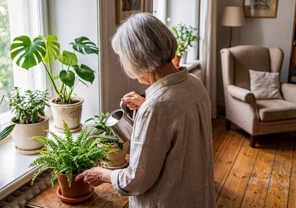 plantas Las plantas de interior de hoja verde suelen tolerar bien este aporte ocasional de nutrientes, siempre que se alterne con riegos de agua limpia.