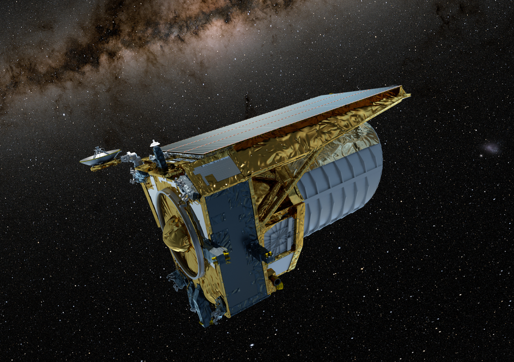 La misión del telescopio Euclid es comprender la materia oscura y la energía oscura.
