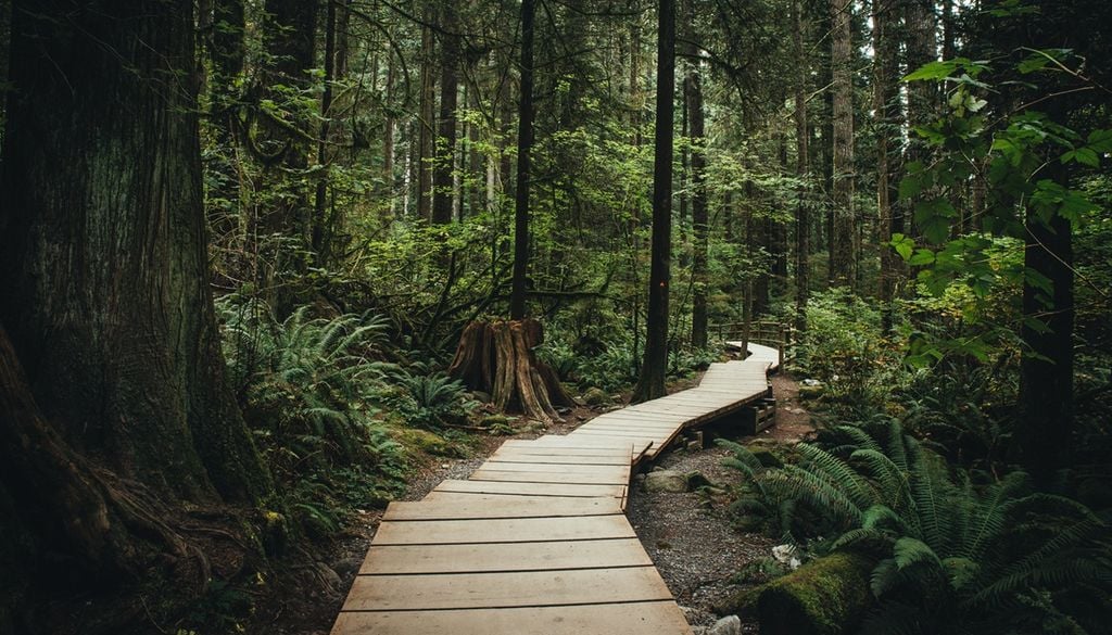 Vancouver Vancouver, Sendero de la Costa Oeste de Canadá.