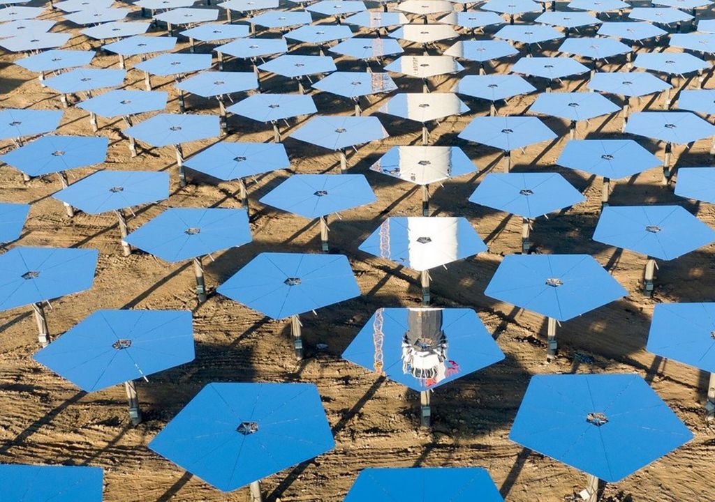 Usina de energia solar espacial Usina de energia solar espacial