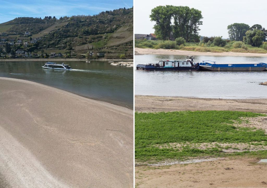 niedrigwasser, pegel, kaub