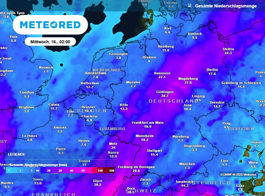 Regen, wetter, deutschland