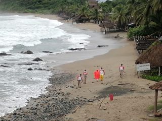 ‘Rick’ tocó tierra en costa de Guerrero