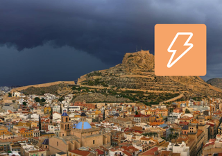 Riesgo importante de lluvias intensas en Alicante, hasta 80 l/m2: estas serán las horas más delicadas