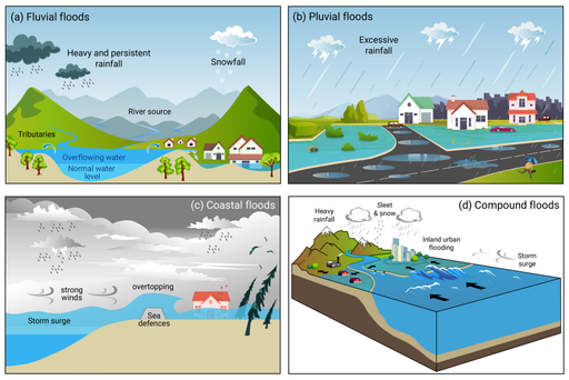 Un grupo de científicos revela que los riesgos de inundaciones en las ciudades ubicadas en deltas están aumentando
