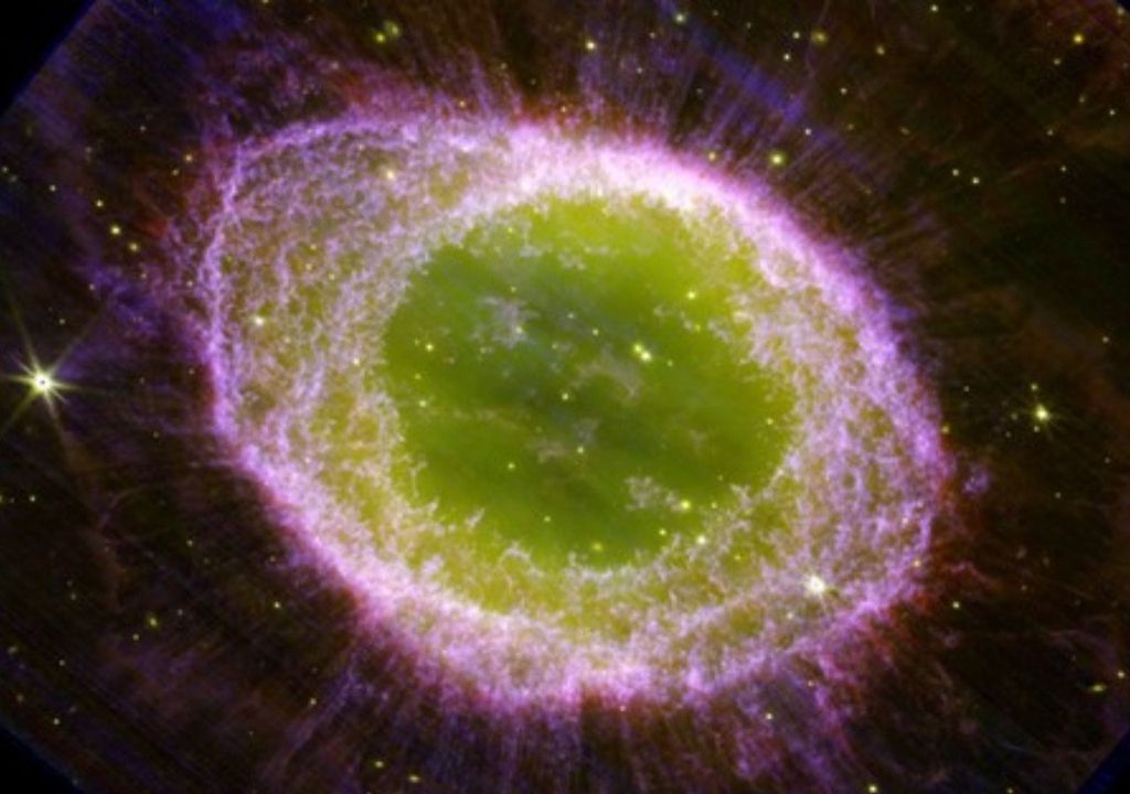 Ring Nebula revealed by JWST