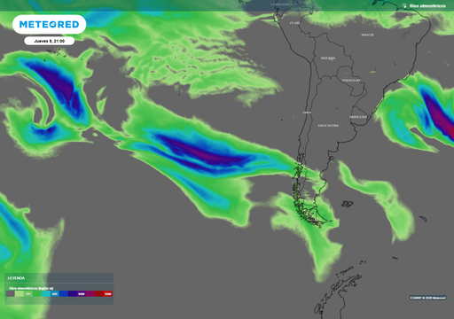 "R&iacute;o atmosf&eacute;rico a la vista": pr&oacute;xima semana comienza veraniega, pero las lluvias vuelven este d&iacute;a a Chile