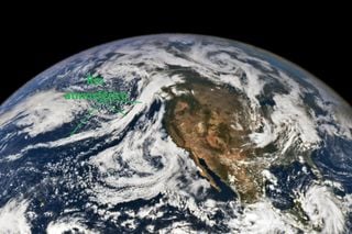 Experts point out the presence of an atmospheric river of unusual intensity