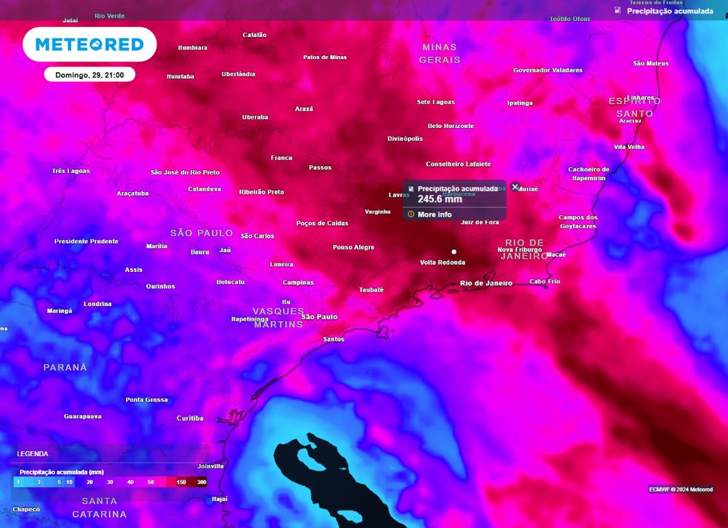 alertas de chuvas volumosas