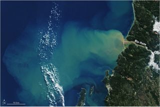 Río atmosférico hace crecer los ríos terrestres