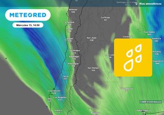 ECMWF y GFS coinciden: un r&iacute;o atmosf&eacute;rico impulsar&iacute;a importantes lluvias en Santiago y este ser&iacute;a el d&iacute;a clave