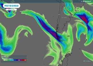 Río atmosférico llegará a Chile con categoría máxima. Estas serán las zonas afectadas en los próximos días