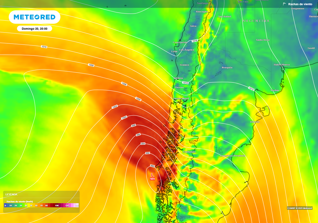 sistema frontal y vientos previstos sistema frontal y vientos previstos