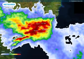 Rio de Janeiro em contagem das horas para intenso evento de chuva