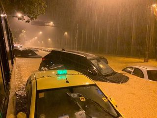 Rio de Janeiro em crise: temporal já fez três mortos