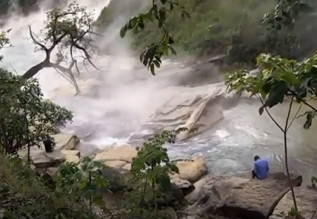 río hirviente, Amazonia peruana