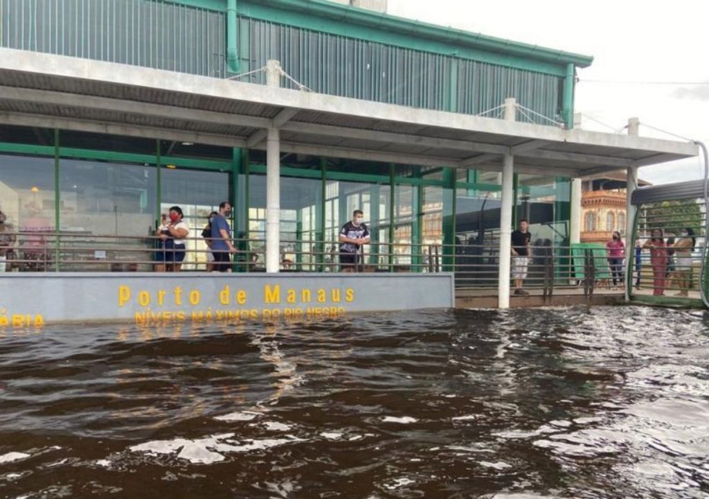 cheia rio Negro Manaus cheia rio Negro Manaus