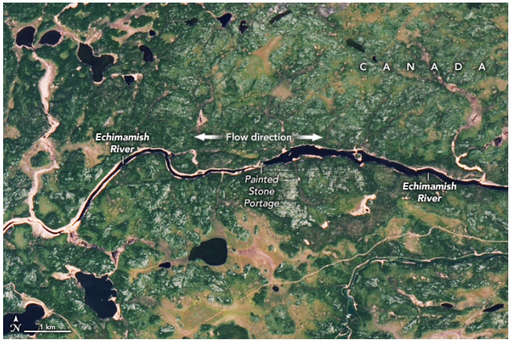 Il fiume enigmatico e insolito che scorre in entrambe le direzioni. Com'è possibile?