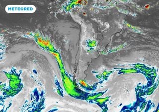 Última semana de abril: ríos atmosféricos aterrizan con lluvias sobre Chile