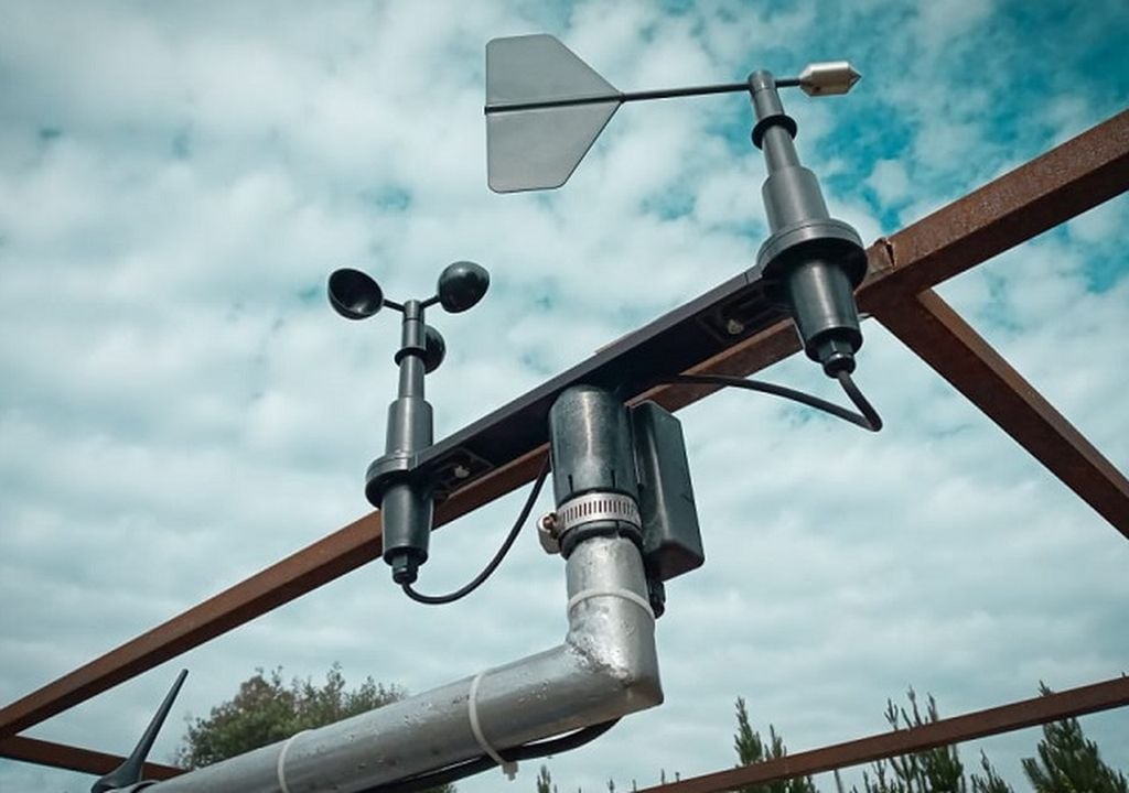 Anemómetro de estacion Metereologica