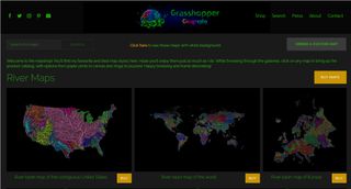 Ríos del mundo y sus cuencas con asombrosos detalles