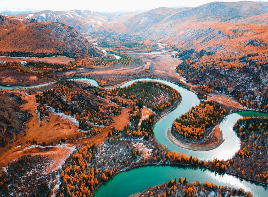 Río Chuya, en Rusia Río Chuya, en Rusia
