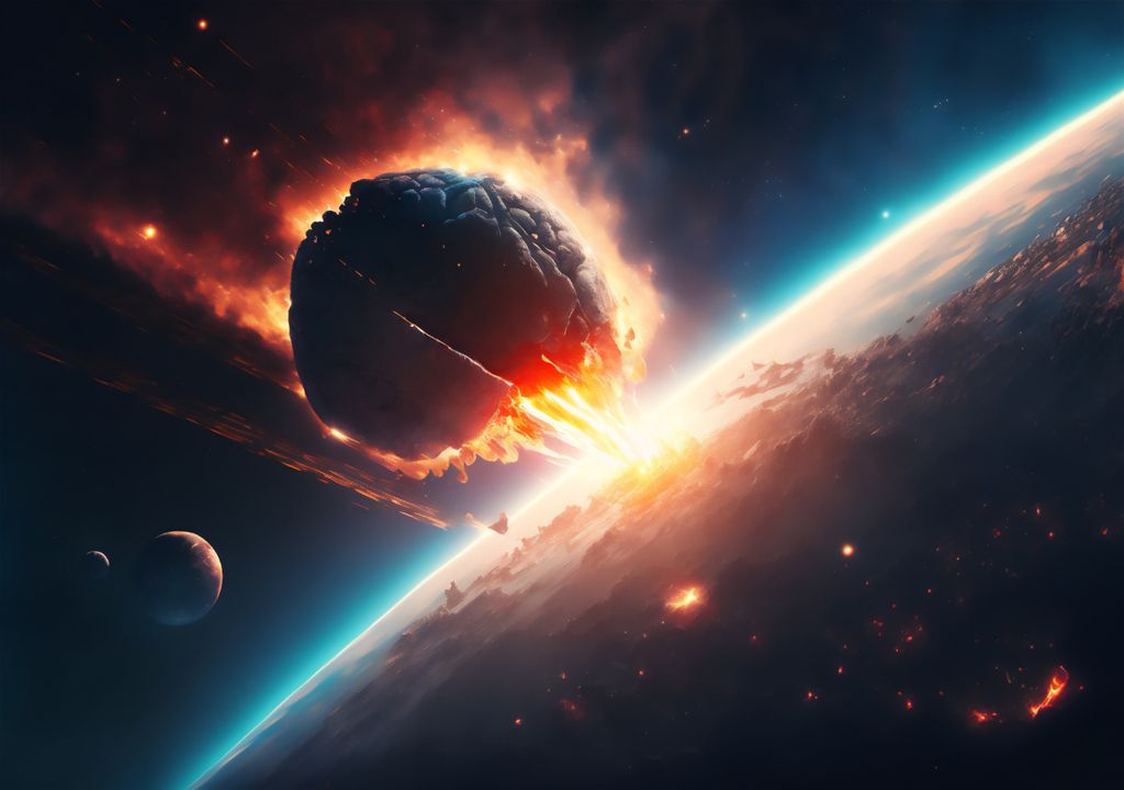 asteroide; Terra; impacto