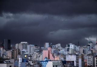 Risco de chuva forte para as regiões Centro-Oeste e Sudeste