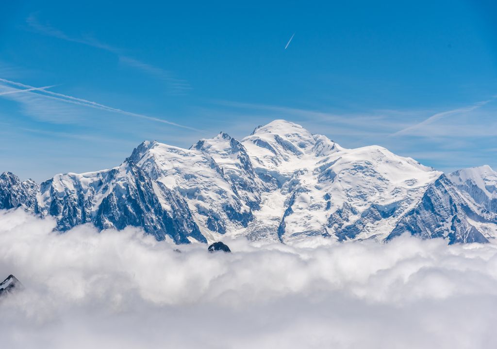 Mont Blanc; glaciar