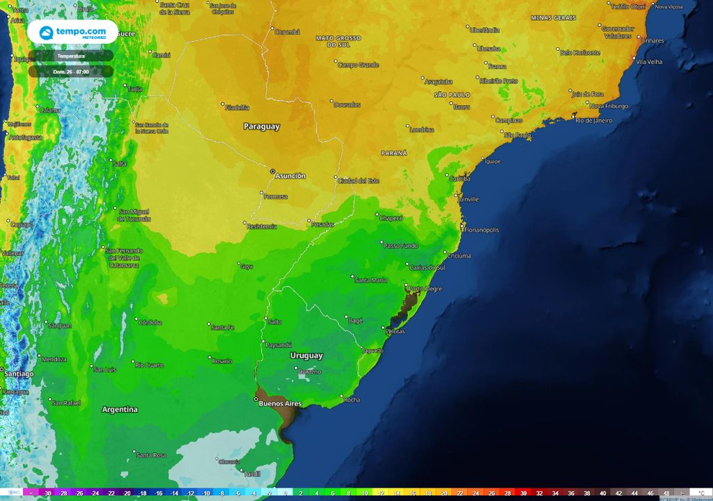temperatura mínima temperatura mínima