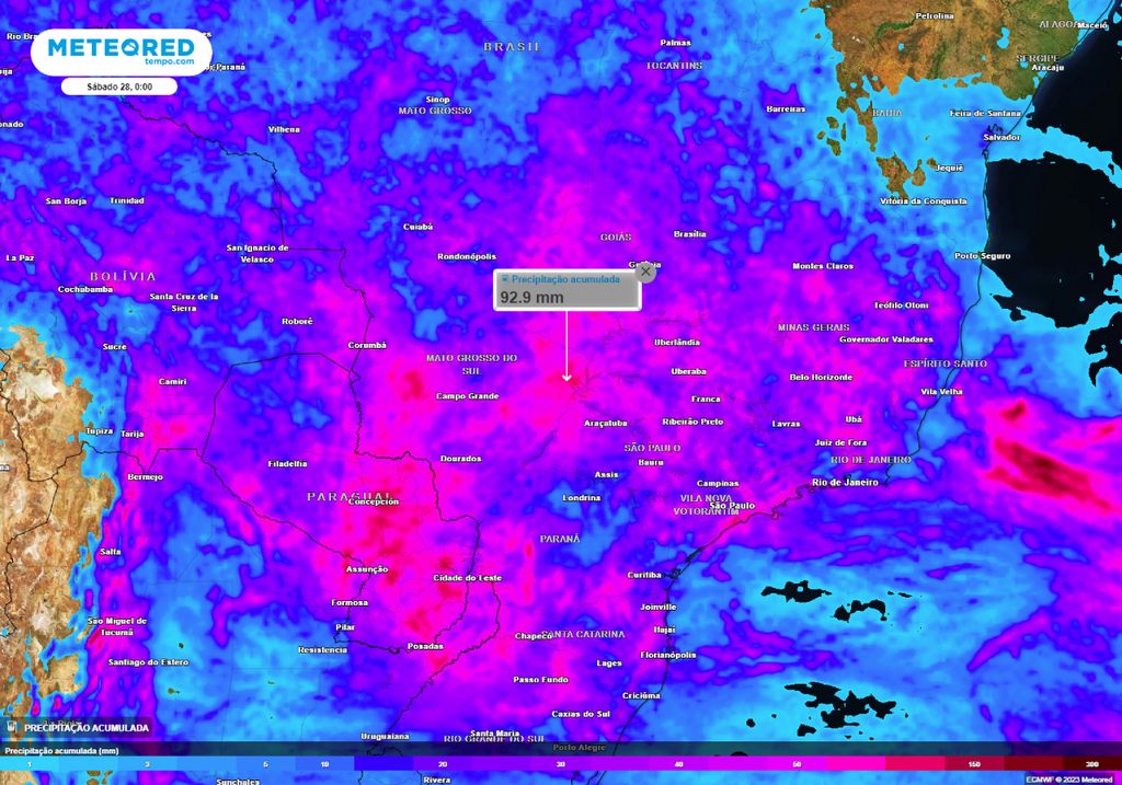 chuvas intensas e tempo severo