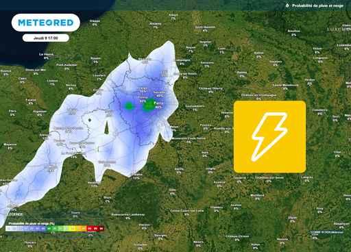Risque d&rsquo;orages en France jusqu'&agrave; samedi : quelles r&eacute;gions concern&eacute;es ? Seront-ils violents?