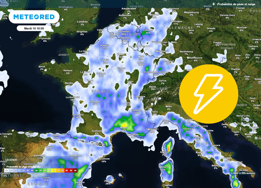 Risque d'orages en France : quelles r&eacute;gions concern&eacute;es jusqu'&agrave; mardi ? Seront-ils violents ?