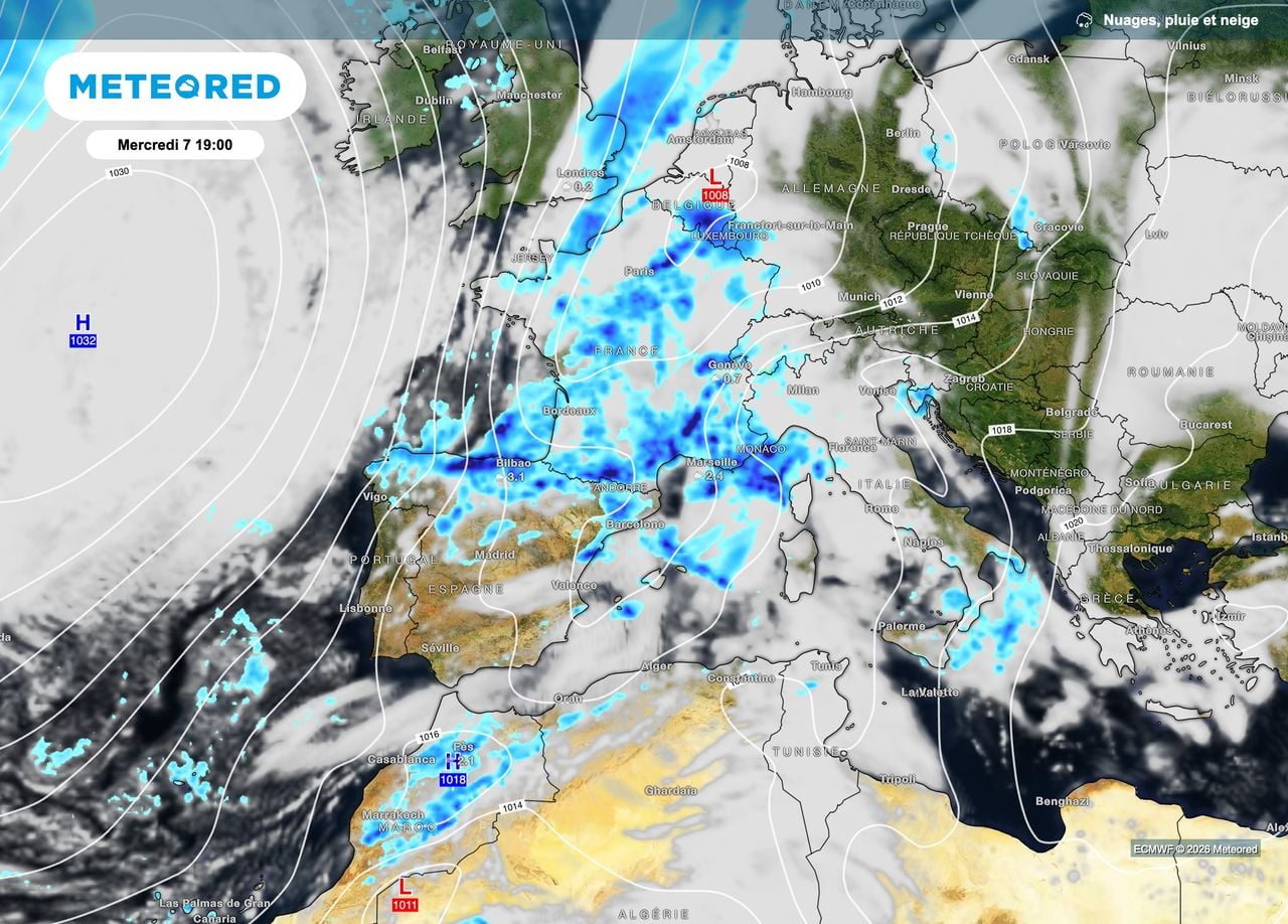 Risque de fortes précipitations cette semaine en France : découvrez les prévisions météo