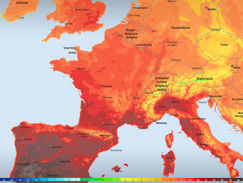 En début de semaine prochaine, la chaleur s'accentuera dans l'ouest et le sud-ouest, laissant craindre une extension du risque d'incendies. En début de semaine prochaine, la chaleur s'accentuera dans l'ouest et le sud-ouest, laissant craindre une extension du risque d'incendies.