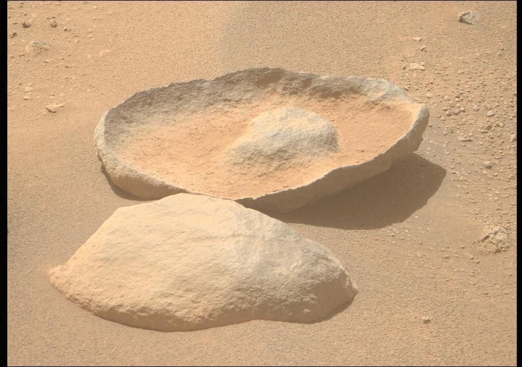 Sombreo en Marte
