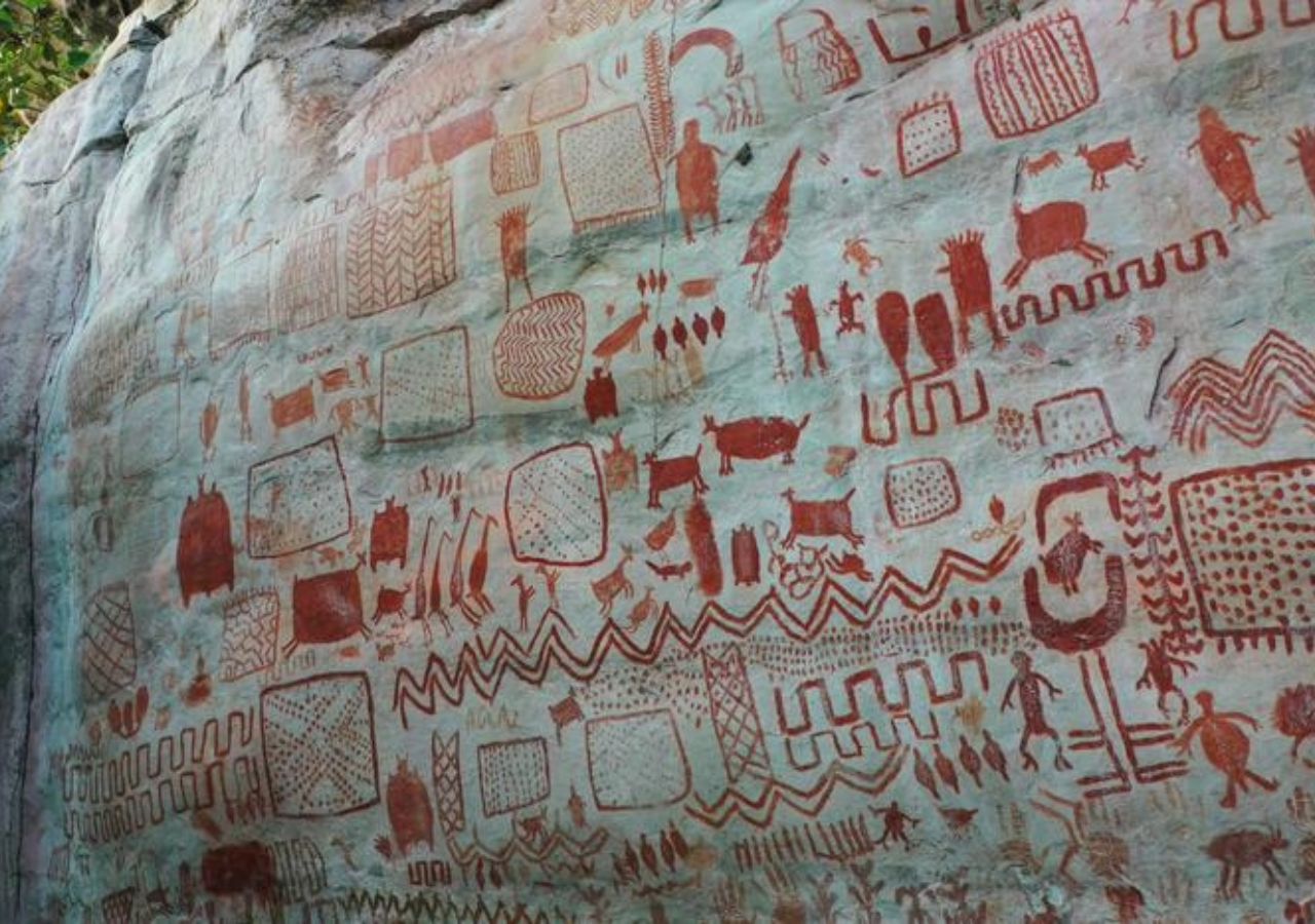 Rock paintings discovered in the Amazon region reveal the settlers’ complex relationship with animals